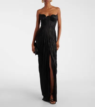 Maria Lucia Hohan Jasleen Silk Tulle Corset Gown