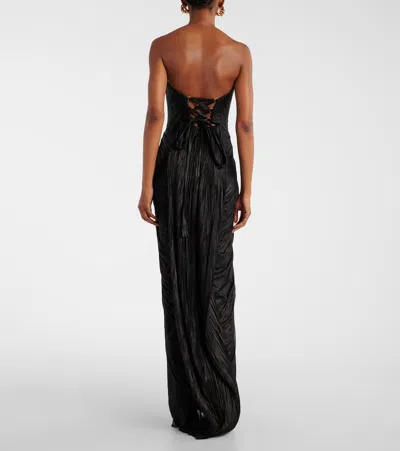 Maria Lucia Hohan Jasleen Silk Tulle Corset Gown