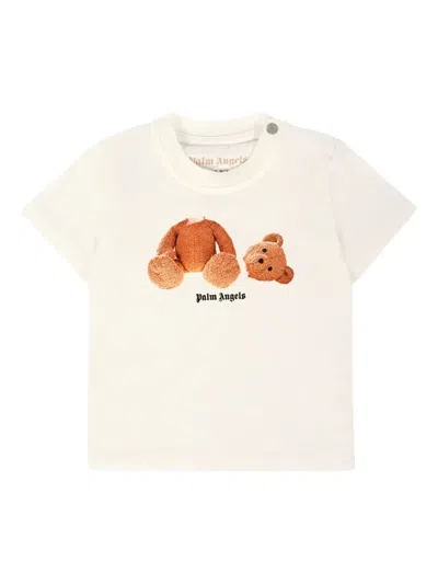 Palm Angels Teddy Bear-print T-shirt (set Of Three) In Pink