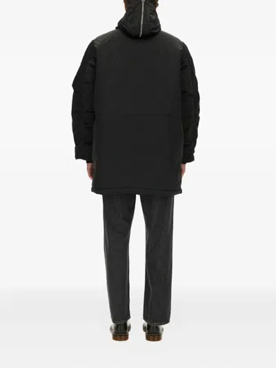 Alpha Industries Long Bomber Jacket "n-3b" In Black