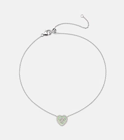 Kamyen 18kt White Gold Choker With Diamonds