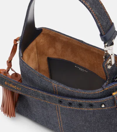 Givenchy Schultertasche Voyou Mini Aus Denim