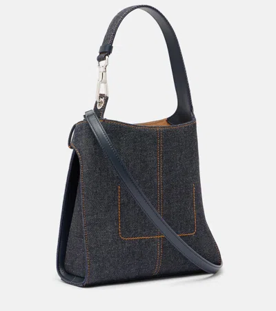 Givenchy Schultertasche Voyou Mini Aus Denim
