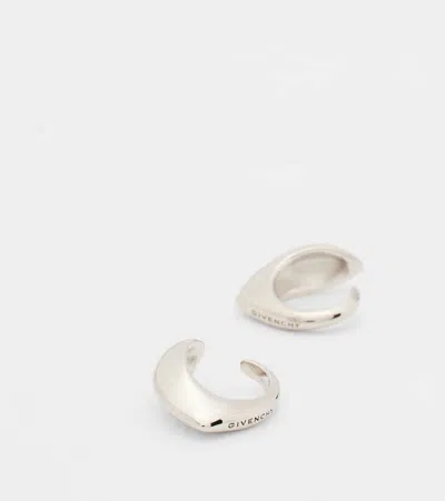 Givenchy Maple Seed Silver-plated Ear Cuffs