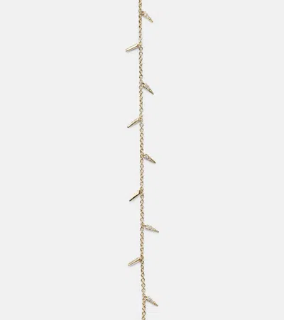 Sydney Evan 14kt Gold Necklace With Diamonds