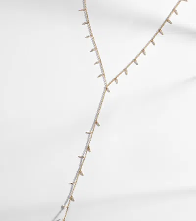 Sydney Evan 14kt Gold Necklace With Diamonds