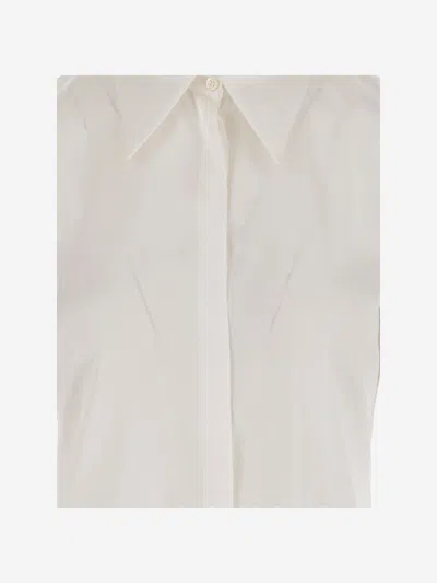 Fit F.it Stretch Silk Shirt With Pointed Collar