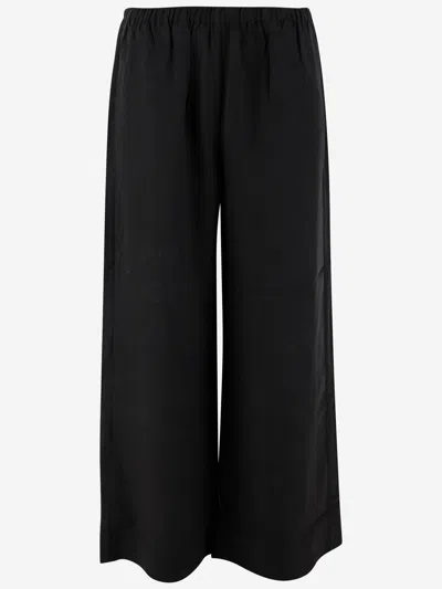 By Malene Birger Cabello Wide Leg Pants In Black