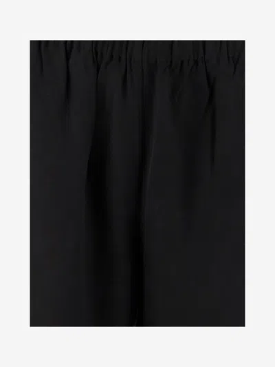 By Malene Birger Cabello Wide Leg Pants In Black