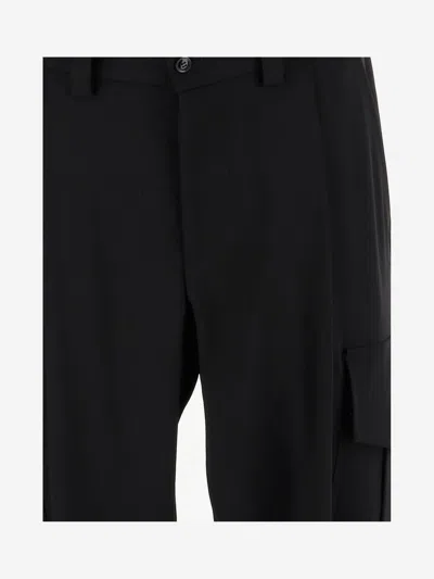 Giorgio Armani Wool Cargo Pants
