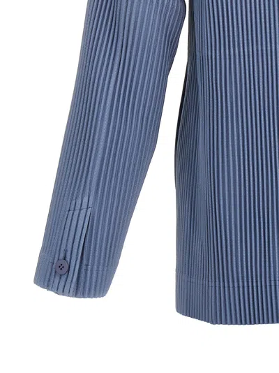 Issey Miyake Tailored Pleats 1 Blazer In Blue