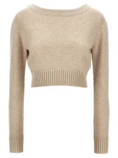 Max Mara 'angri' Sweater In Brown