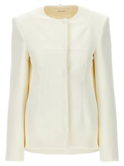 Sportmax "tailored And Cocoon-shaped