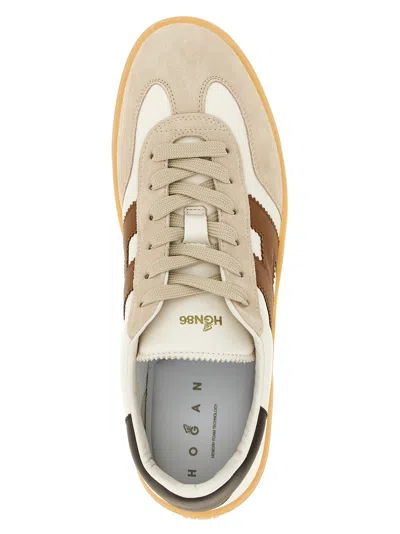 Hogan Cool Smooth And Suede Leather Sneakers Shoes