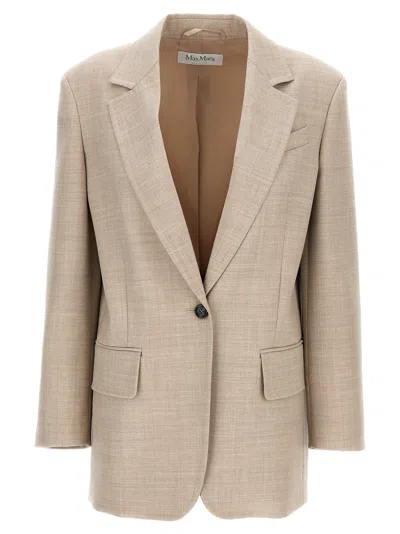 Max Mara 'rosi' Blazer In Brown