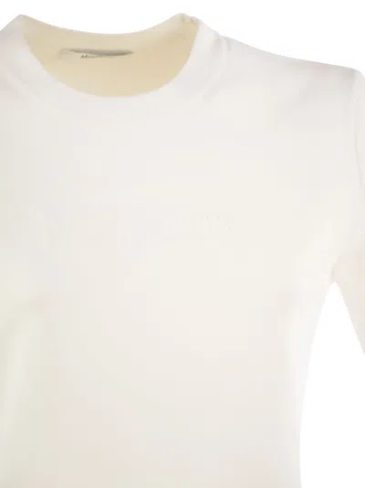 Max Mara White Viscose Blend Adelio T-shirt
