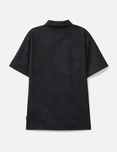 Neighborhood Nh X Malbon Golf . Course Camo Pattern Polo Short Sleeve