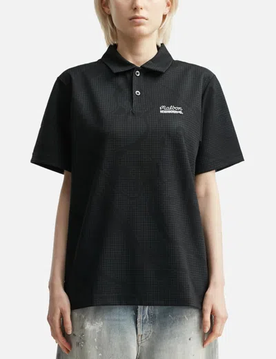 Neighborhood Nh X Malbon Golf . Course Camo Pattern Polo Short Sleeve