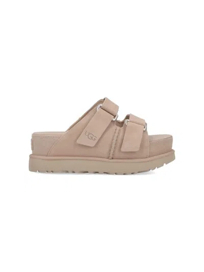 Ugg Platform Sandals Goldenstar Hi In Brown