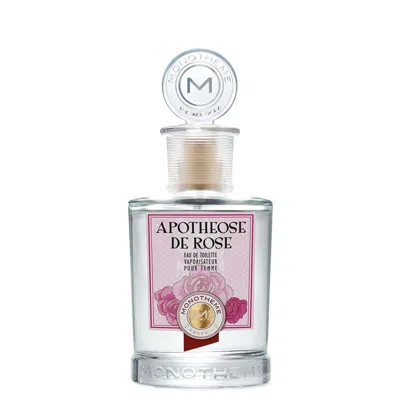 Monotheme Ladies Apotheose De Rose Edt Spray 3.3 oz (tester) Fragrances 679602190428
