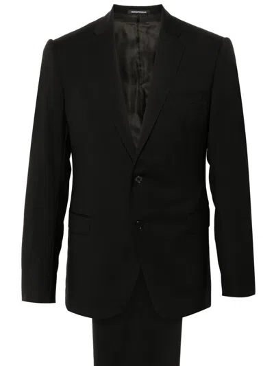 Emporio Armani Virgin Wool Single-breasted Suit