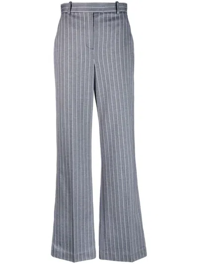Circolo 1901 Pinstripe-pattern Flared Trousers