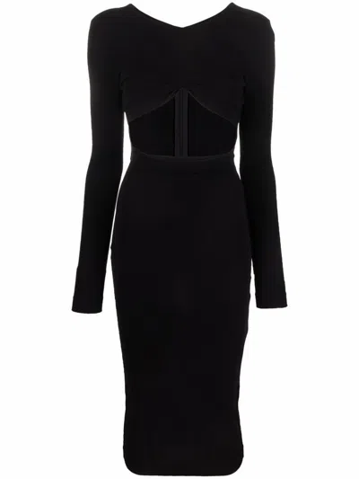 Dsquared2 Cut-out Pencil Midi Dress
