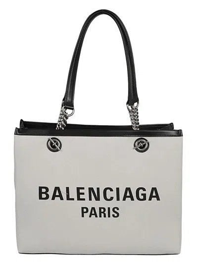 Balenciaga Duty Free Canvas Tote Bag