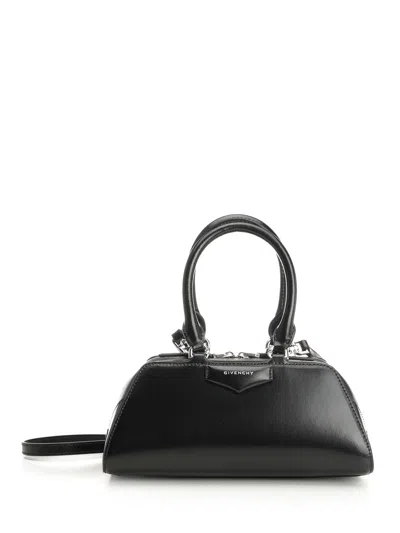 Givenchy Small Antigona Ew Calf Leather Top Handle Bag