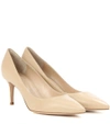 GIANVITO ROSSI GIANVITO 70 LEATHER PUMPS,P00215683