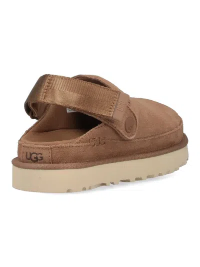 Ugg Goldenstar Sabots In Brown