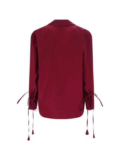 Gucci Cotton Popeline Shirt With Ties And Laces Profiles