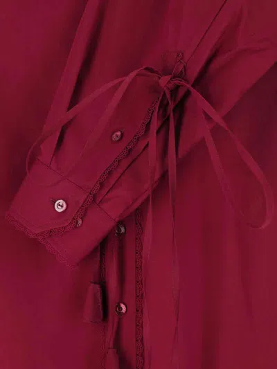 Gucci Cotton Popeline Shirt With Ties And Laces Profiles