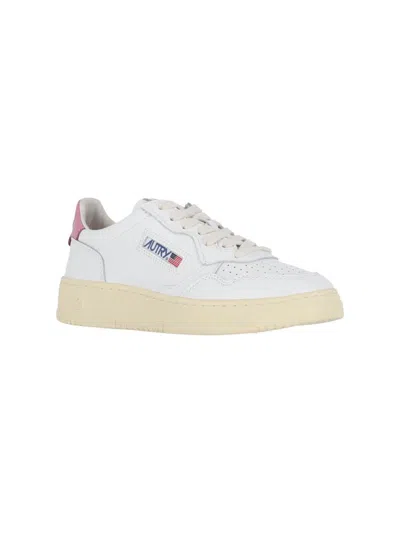 Autry White Leather Sneakers