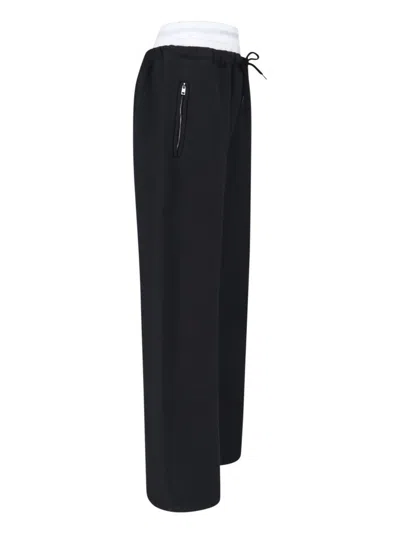 Alexander Wang High-waisted Wide-leg Sweatpants