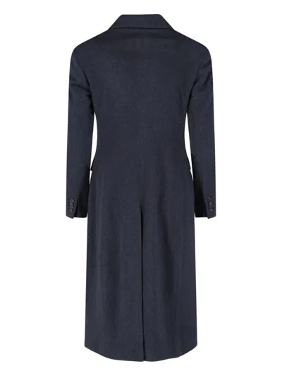 Tagliatore Double-breasted Virgin Wool And Cashmere Coat