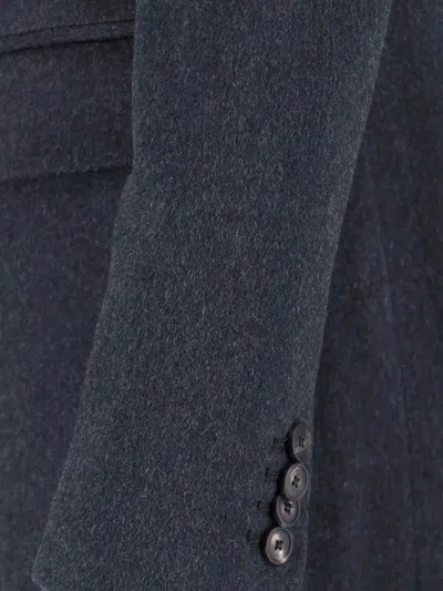 Tagliatore Double-breasted Virgin Wool And Cashmere Coat