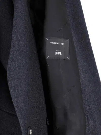 Tagliatore Double-breasted Virgin Wool And Cashmere Coat