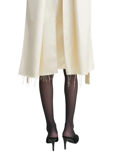 Totême Cocoon Scarf Dress Ecru