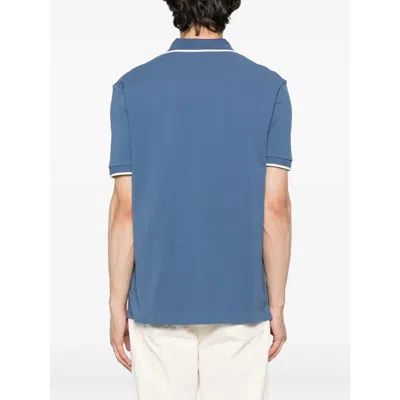 Hugo Boss Cotton Sweaters In Blue