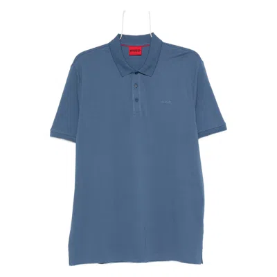 Hugo Boss Short-sleeves Polo Shirt In Blue