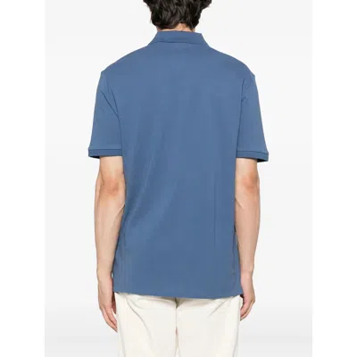 Hugo Boss Short-sleeves Polo Shirt In Blue