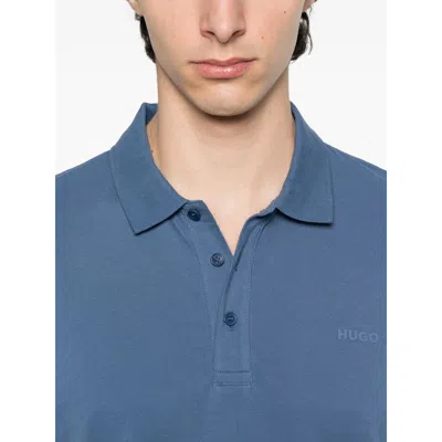 Hugo Boss Short-sleeves Polo Shirt In Blue