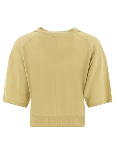 Soeur Ribbed Detail Polo Shirt