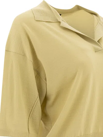 Soeur Ribbed Detail Polo Shirt