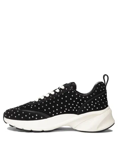 Tory Burch Good Luck' Studded Sneakers – Black