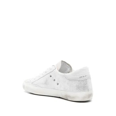 Philippe Model Sneakers Mit Logo-patch In Silver