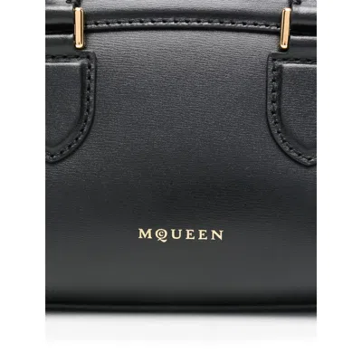 Alexander Mcqueen Mini Leather Birdee Boston Cross-body Bag