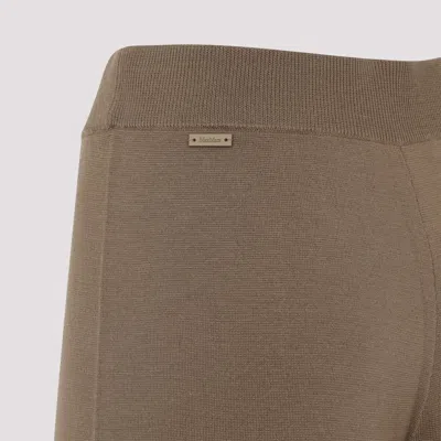 Max Mara Leggings Nude & Neutrals