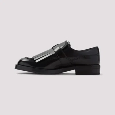 Church's Piper Buckled Leather Loafers In Black